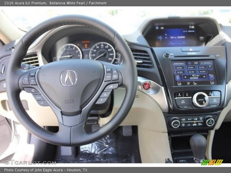 Bellanova White Pearl / Parchment 2016 Acura ILX Premium