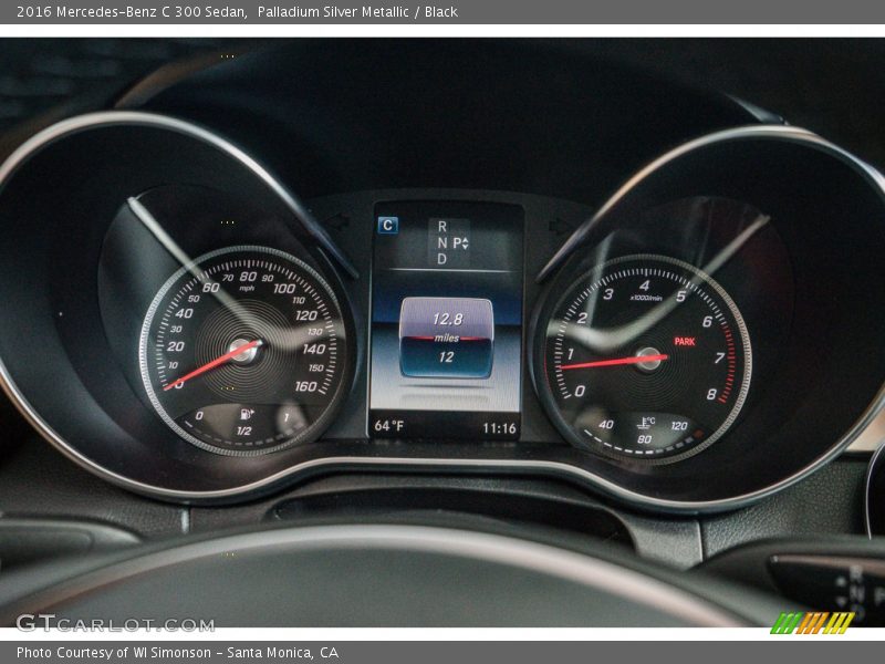  2016 C 300 Sedan 300 Sedan Gauges