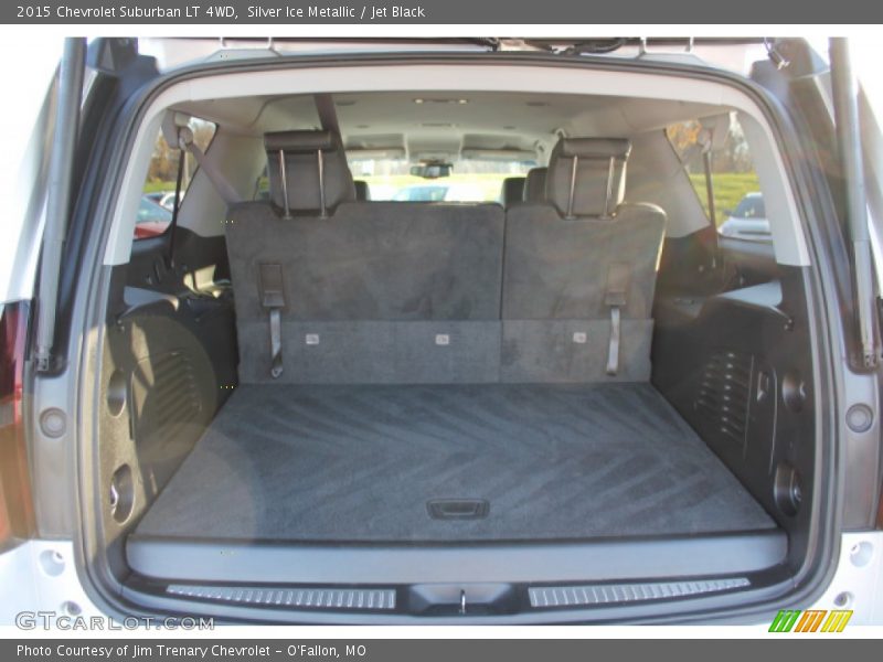 Silver Ice Metallic / Jet Black 2015 Chevrolet Suburban LT 4WD