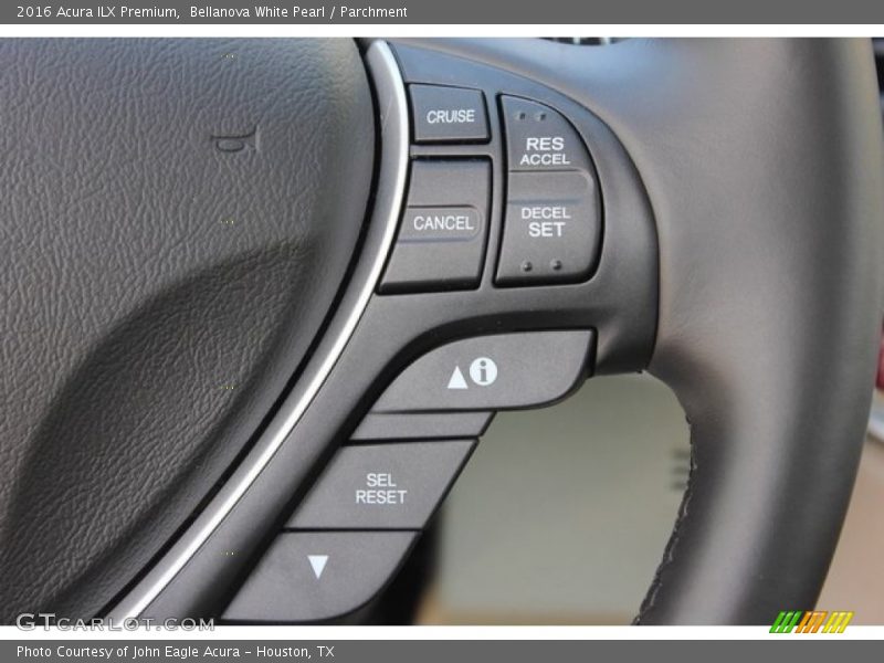 Bellanova White Pearl / Parchment 2016 Acura ILX Premium