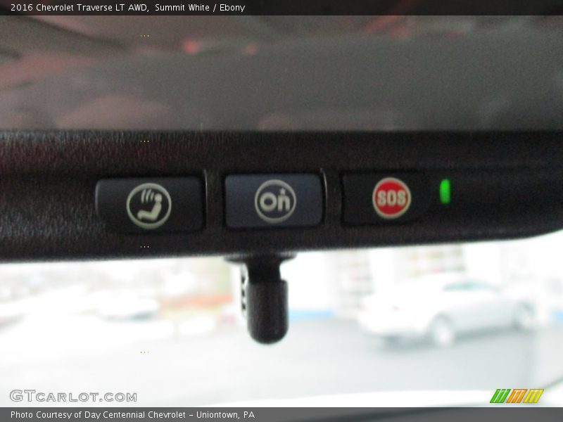 Summit White / Ebony 2016 Chevrolet Traverse LT AWD