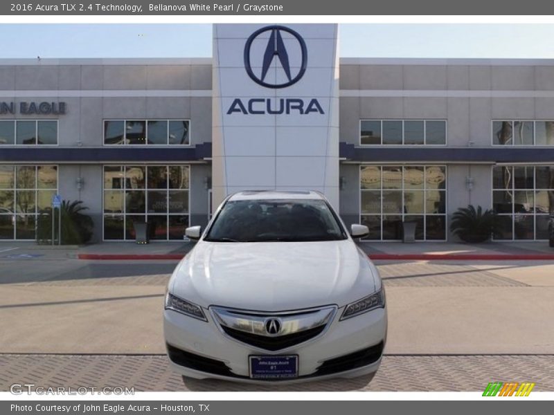 Bellanova White Pearl / Graystone 2016 Acura TLX 2.4 Technology