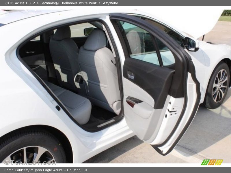 Bellanova White Pearl / Graystone 2016 Acura TLX 2.4 Technology