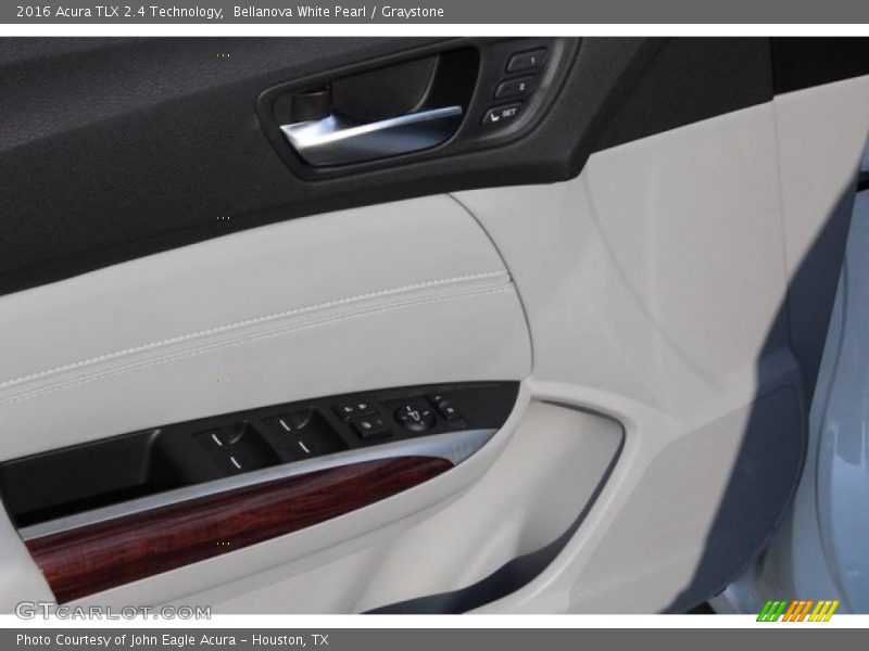 Bellanova White Pearl / Graystone 2016 Acura TLX 2.4 Technology