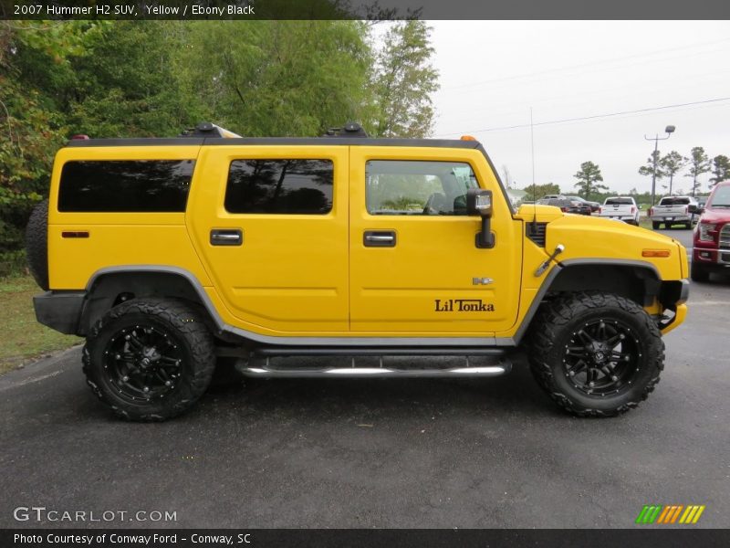  2007 H2 SUV Yellow