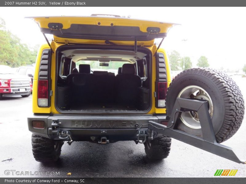 Yellow / Ebony Black 2007 Hummer H2 SUV