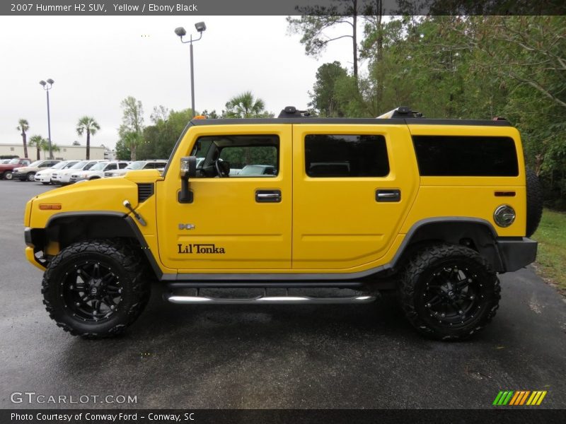  2007 H2 SUV Yellow