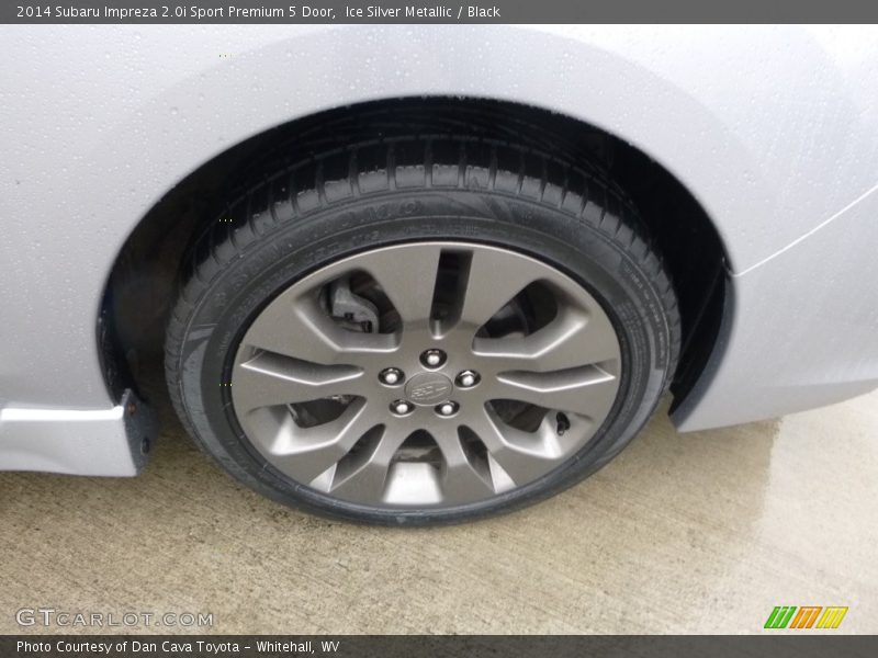 Ice Silver Metallic / Black 2014 Subaru Impreza 2.0i Sport Premium 5 Door