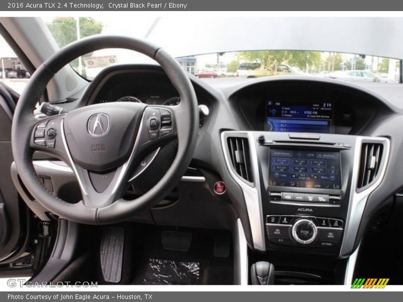 Crystal Black Pearl / Ebony 2016 Acura TLX 2.4 Technology