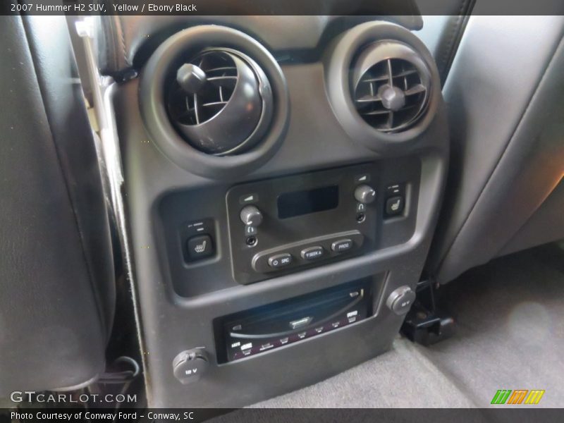 Yellow / Ebony Black 2007 Hummer H2 SUV