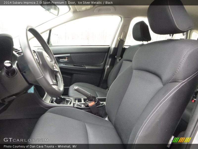 Ice Silver Metallic / Black 2014 Subaru Impreza 2.0i Sport Premium 5 Door