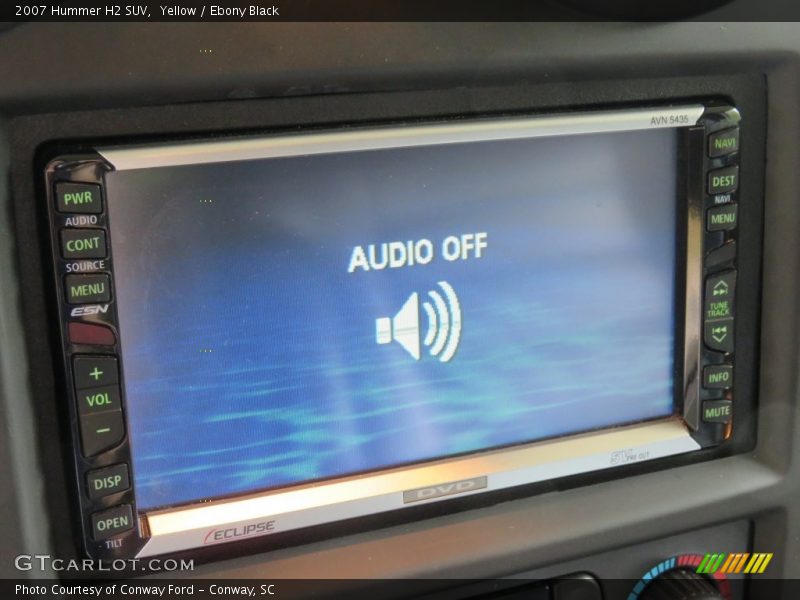 Yellow / Ebony Black 2007 Hummer H2 SUV