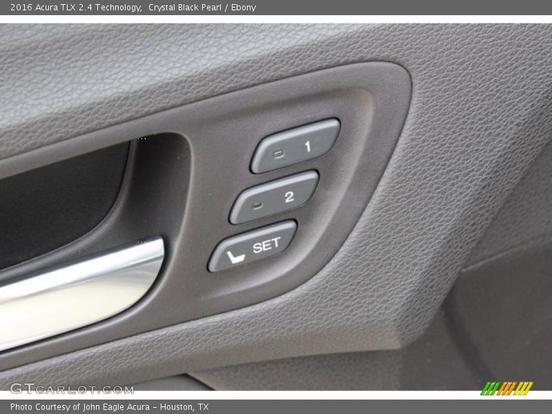 Crystal Black Pearl / Ebony 2016 Acura TLX 2.4 Technology