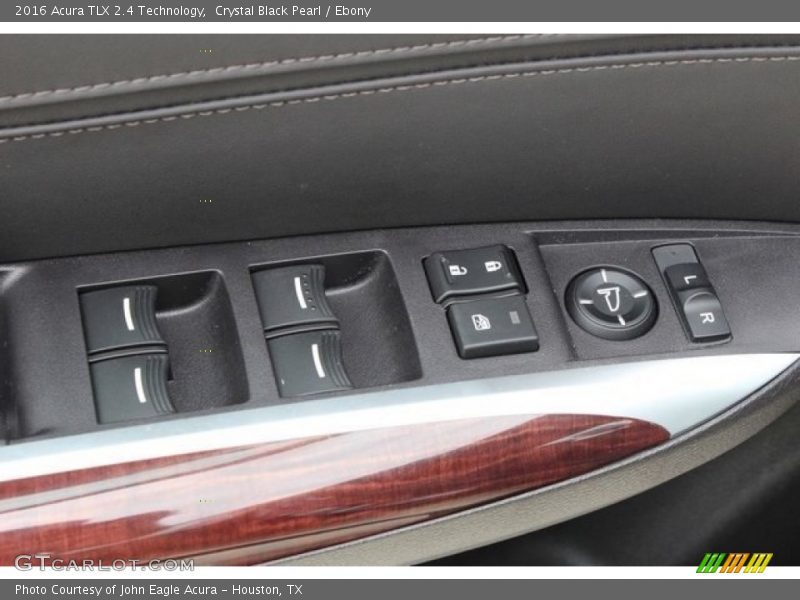 Crystal Black Pearl / Ebony 2016 Acura TLX 2.4 Technology