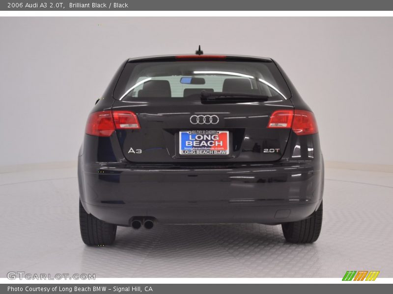 Brilliant Black / Black 2006 Audi A3 2.0T