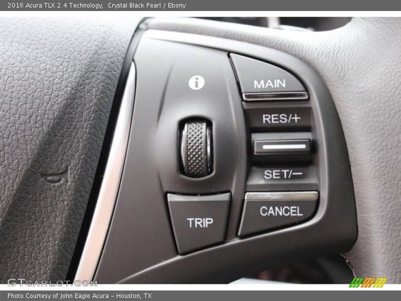 Crystal Black Pearl / Ebony 2016 Acura TLX 2.4 Technology