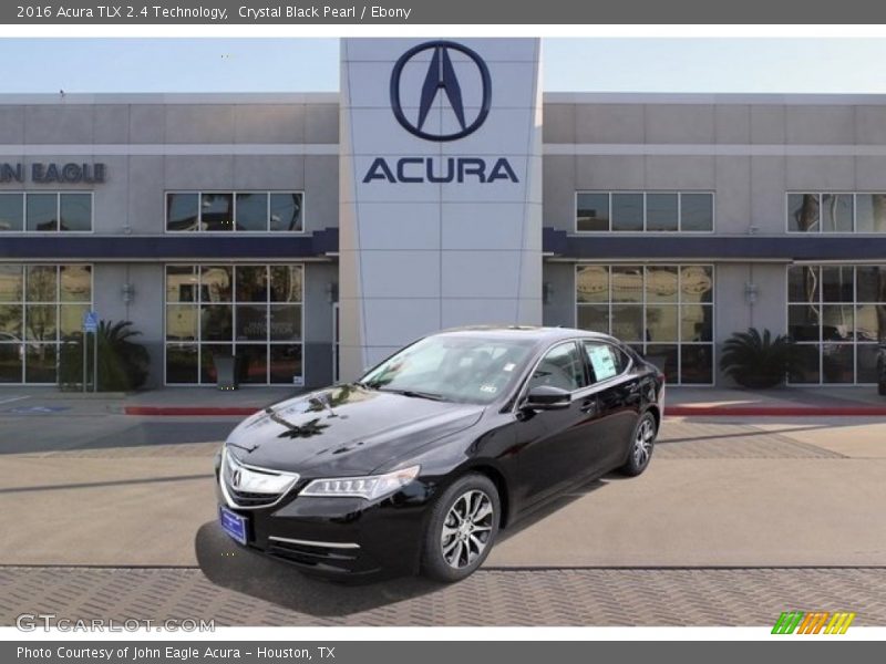 Crystal Black Pearl / Ebony 2016 Acura TLX 2.4 Technology