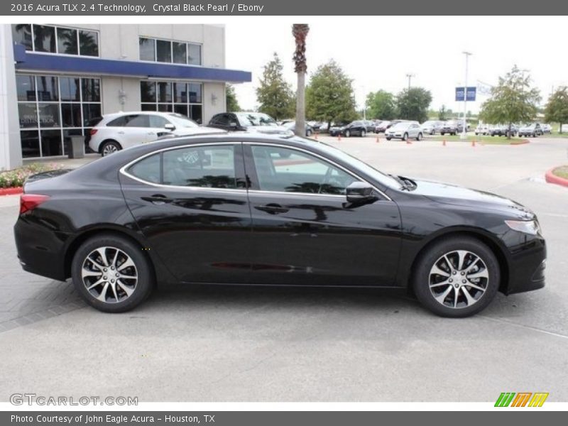 Crystal Black Pearl / Ebony 2016 Acura TLX 2.4 Technology