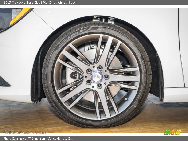 Cirrus White / Black 2015 Mercedes-Benz CLA 250