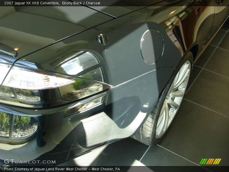 Ebony Black / Charcoal 2007 Jaguar XK XK8 Convertible