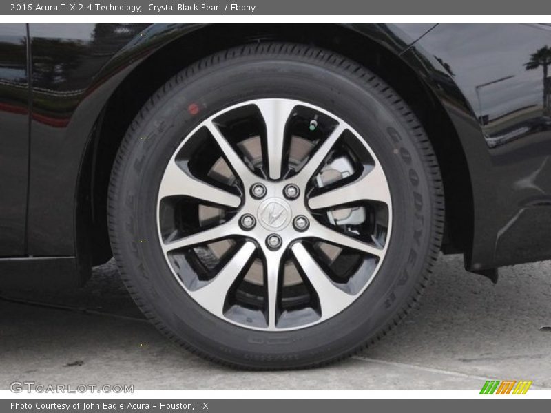 Crystal Black Pearl / Ebony 2016 Acura TLX 2.4 Technology