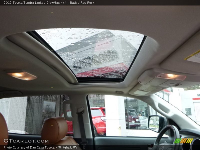 Black / Red Rock 2012 Toyota Tundra Limited CrewMax 4x4