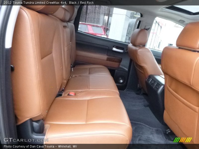 Black / Red Rock 2012 Toyota Tundra Limited CrewMax 4x4