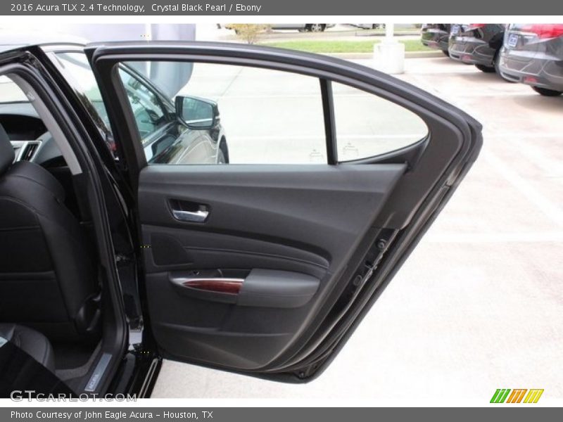 Crystal Black Pearl / Ebony 2016 Acura TLX 2.4 Technology