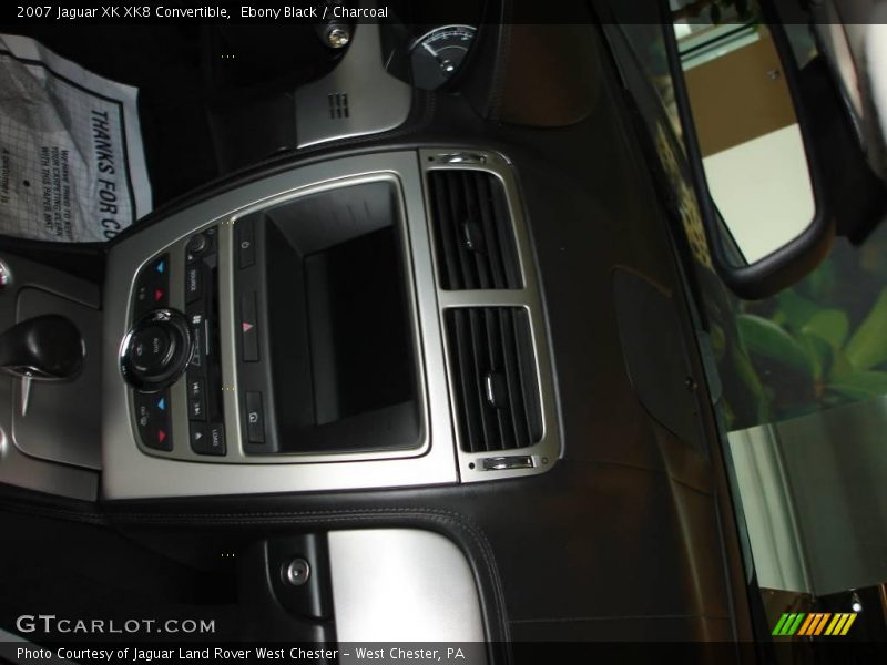 Ebony Black / Charcoal 2007 Jaguar XK XK8 Convertible