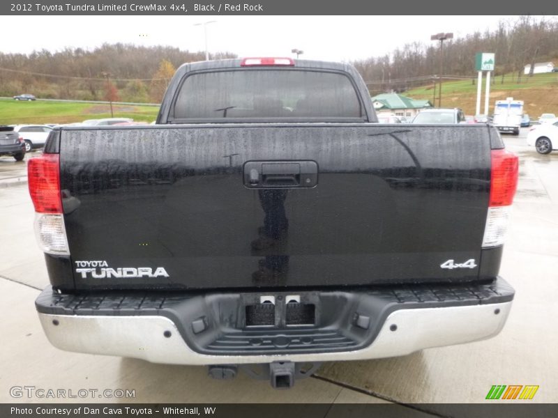 Black / Red Rock 2012 Toyota Tundra Limited CrewMax 4x4