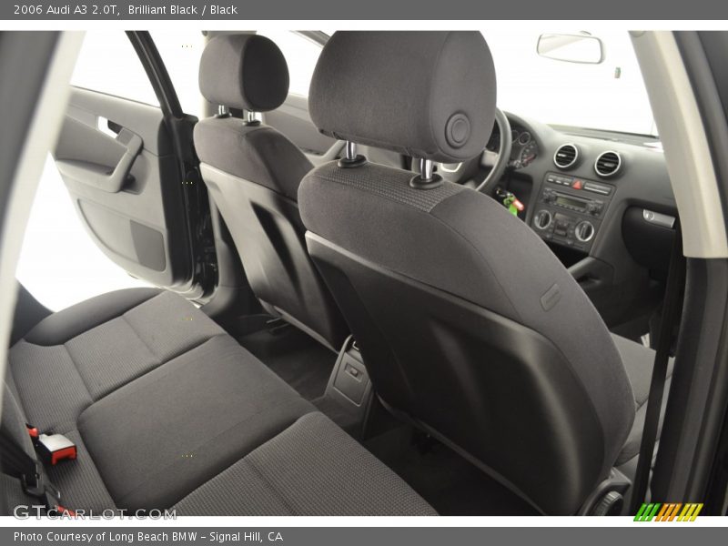 Brilliant Black / Black 2006 Audi A3 2.0T