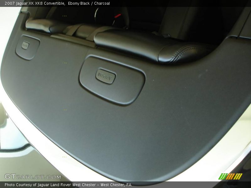 Ebony Black / Charcoal 2007 Jaguar XK XK8 Convertible