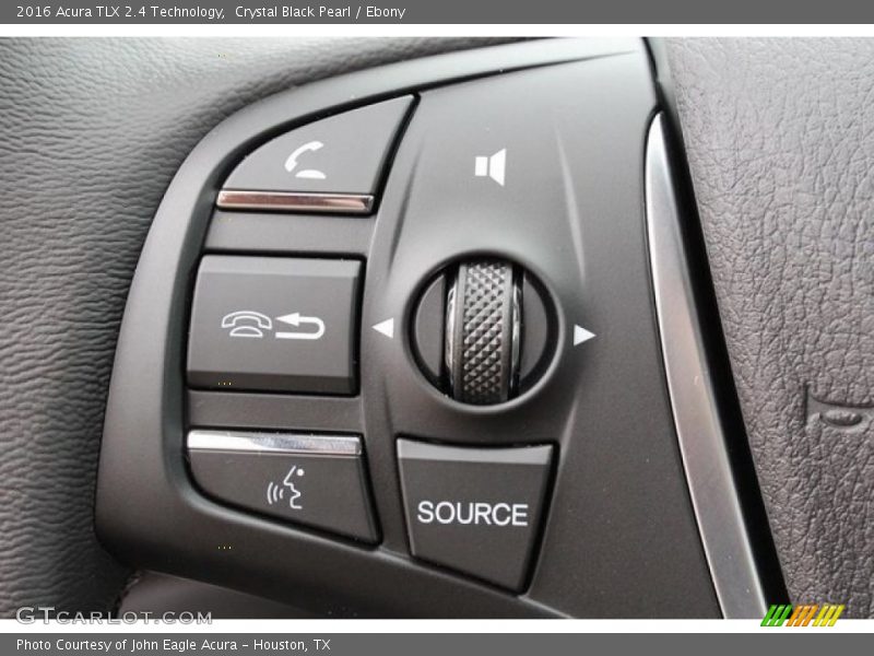 Crystal Black Pearl / Ebony 2016 Acura TLX 2.4 Technology