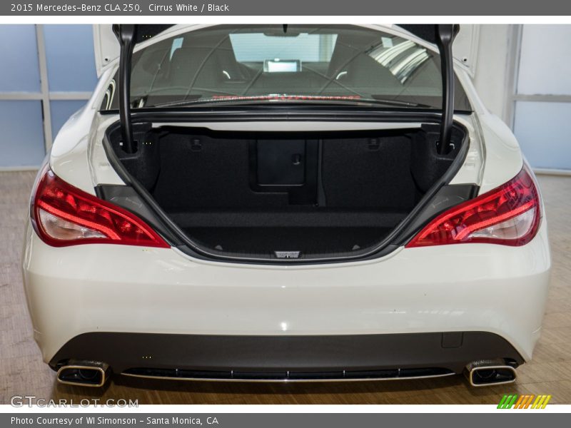 Cirrus White / Black 2015 Mercedes-Benz CLA 250