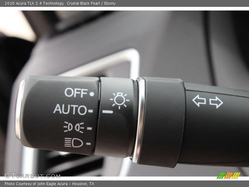 Crystal Black Pearl / Ebony 2016 Acura TLX 2.4 Technology