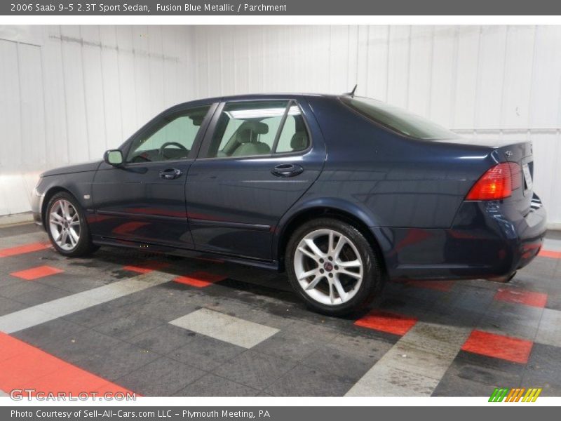 Fusion Blue Metallic / Parchment 2006 Saab 9-5 2.3T Sport Sedan