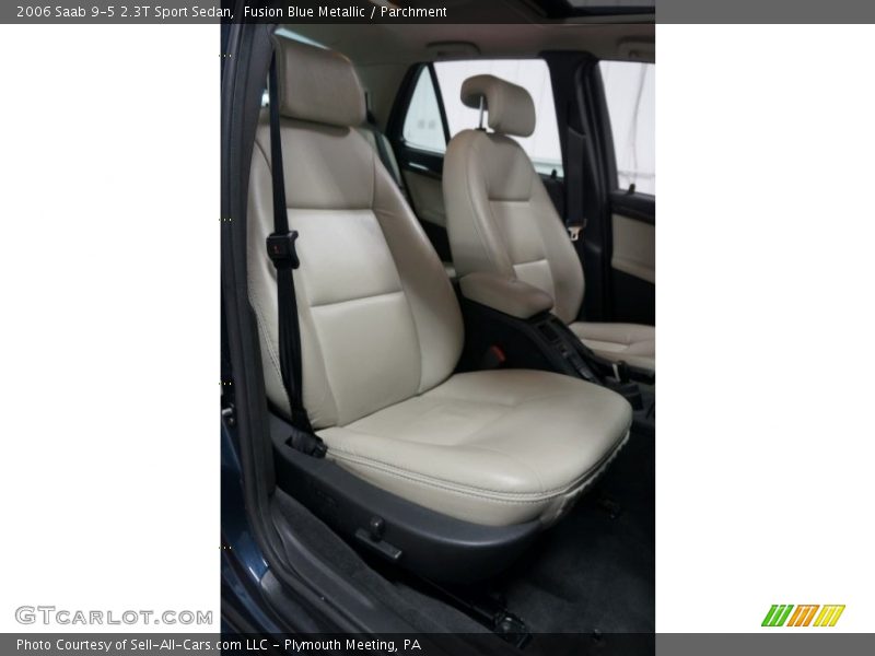 Fusion Blue Metallic / Parchment 2006 Saab 9-5 2.3T Sport Sedan