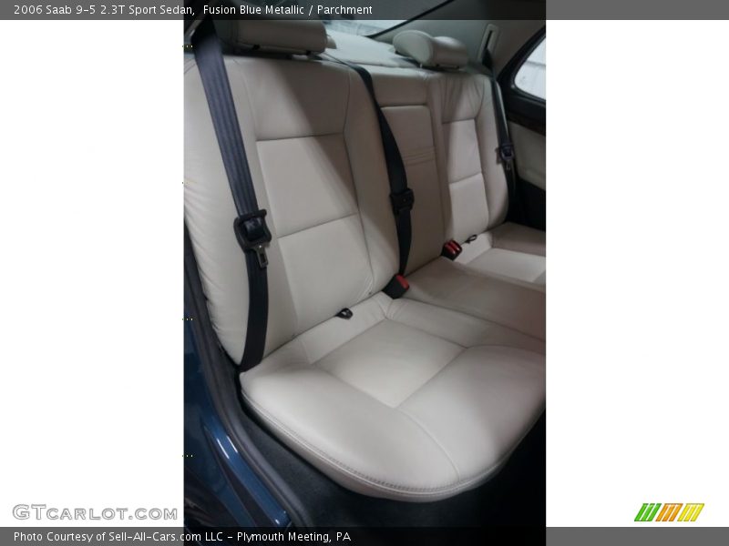 Fusion Blue Metallic / Parchment 2006 Saab 9-5 2.3T Sport Sedan