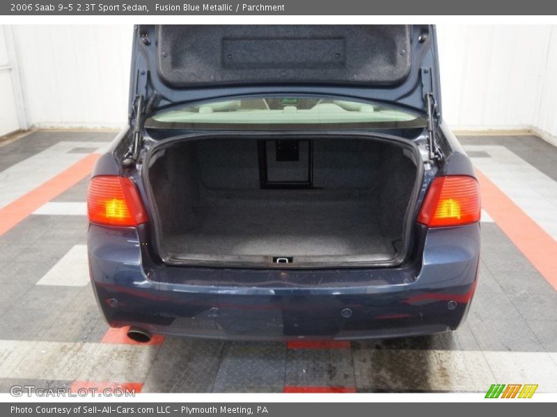 Fusion Blue Metallic / Parchment 2006 Saab 9-5 2.3T Sport Sedan