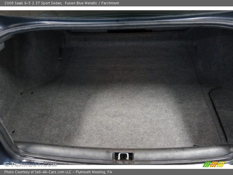 Fusion Blue Metallic / Parchment 2006 Saab 9-5 2.3T Sport Sedan