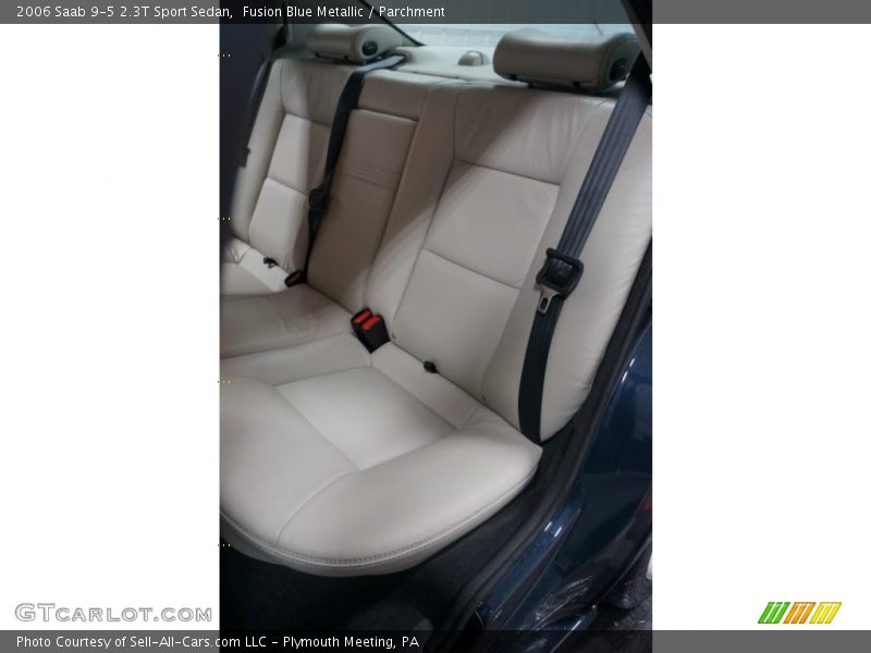 Fusion Blue Metallic / Parchment 2006 Saab 9-5 2.3T Sport Sedan