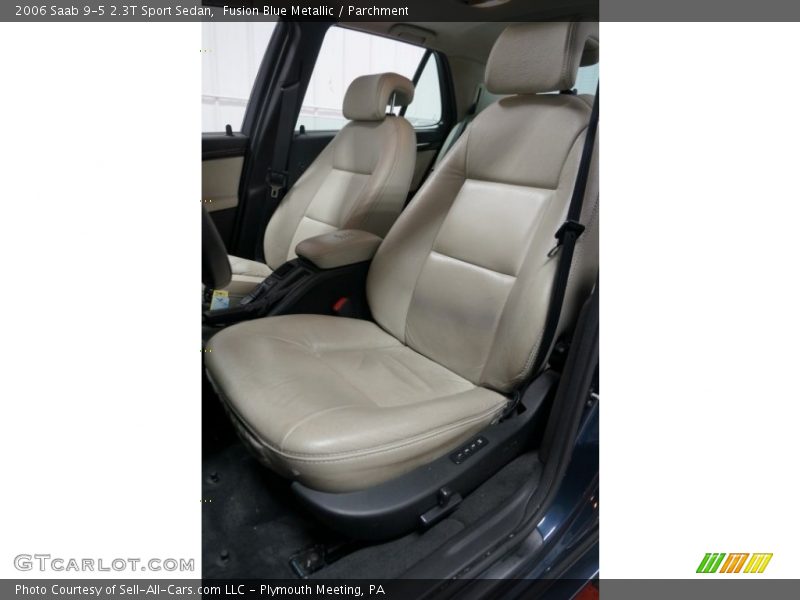 Fusion Blue Metallic / Parchment 2006 Saab 9-5 2.3T Sport Sedan