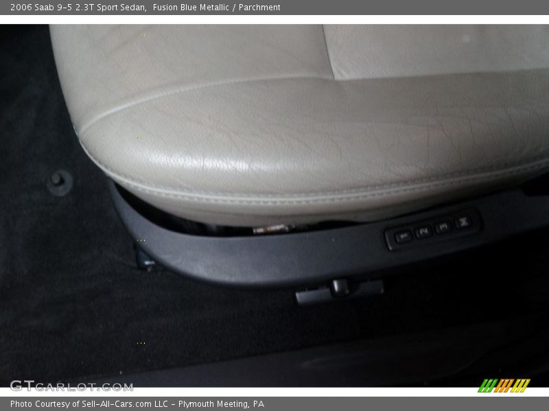 Fusion Blue Metallic / Parchment 2006 Saab 9-5 2.3T Sport Sedan