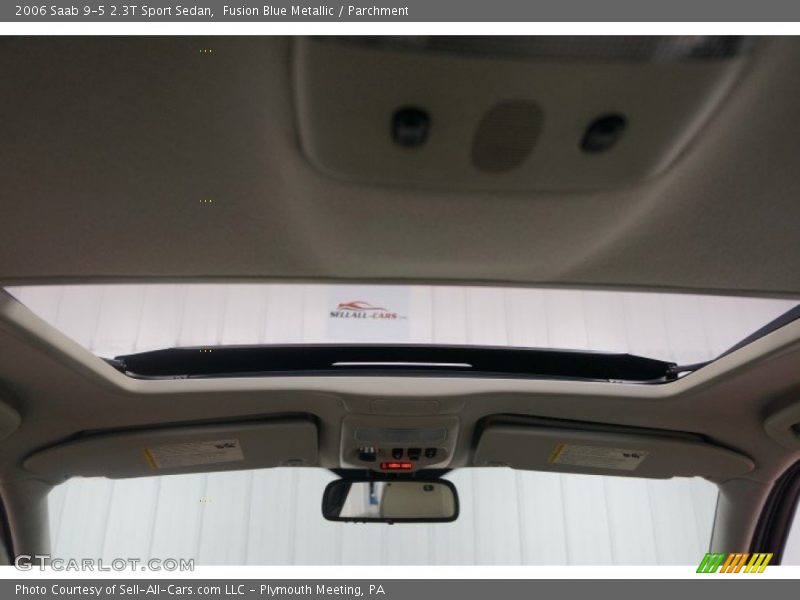 Fusion Blue Metallic / Parchment 2006 Saab 9-5 2.3T Sport Sedan