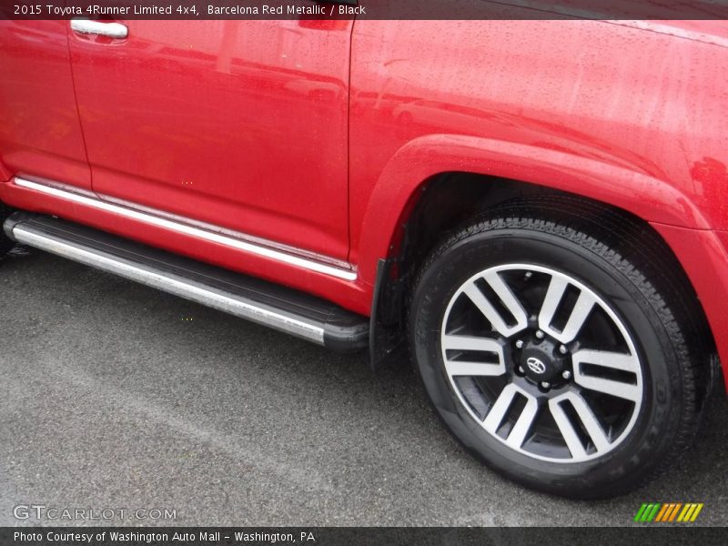 Barcelona Red Metallic / Black 2015 Toyota 4Runner Limited 4x4