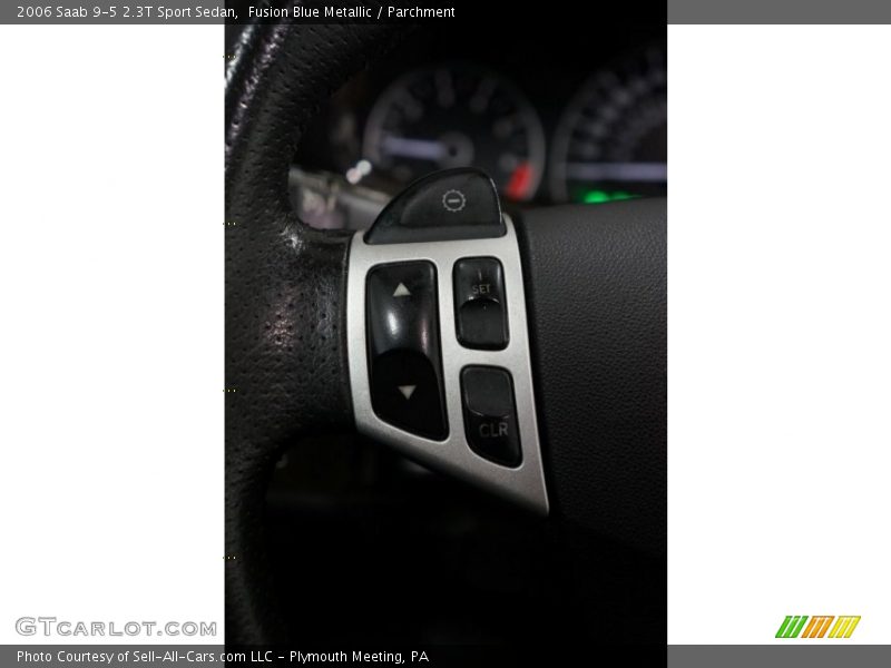 Fusion Blue Metallic / Parchment 2006 Saab 9-5 2.3T Sport Sedan