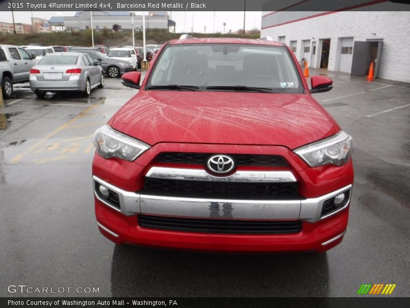 Barcelona Red Metallic / Black 2015 Toyota 4Runner Limited 4x4