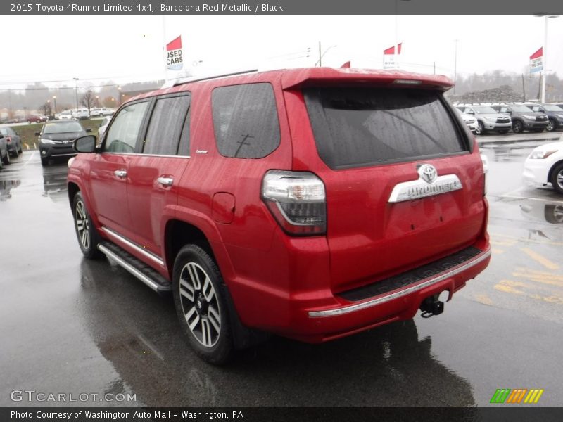 Barcelona Red Metallic / Black 2015 Toyota 4Runner Limited 4x4