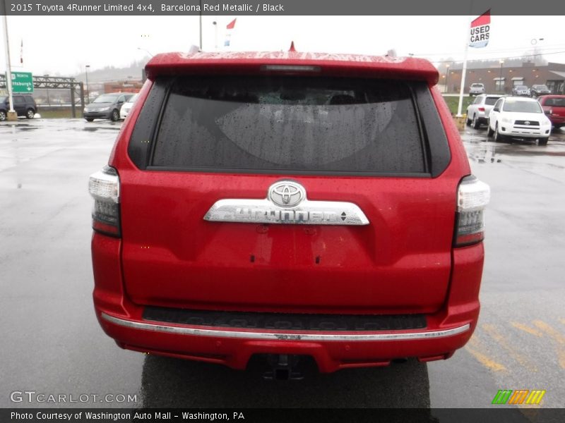 Barcelona Red Metallic / Black 2015 Toyota 4Runner Limited 4x4