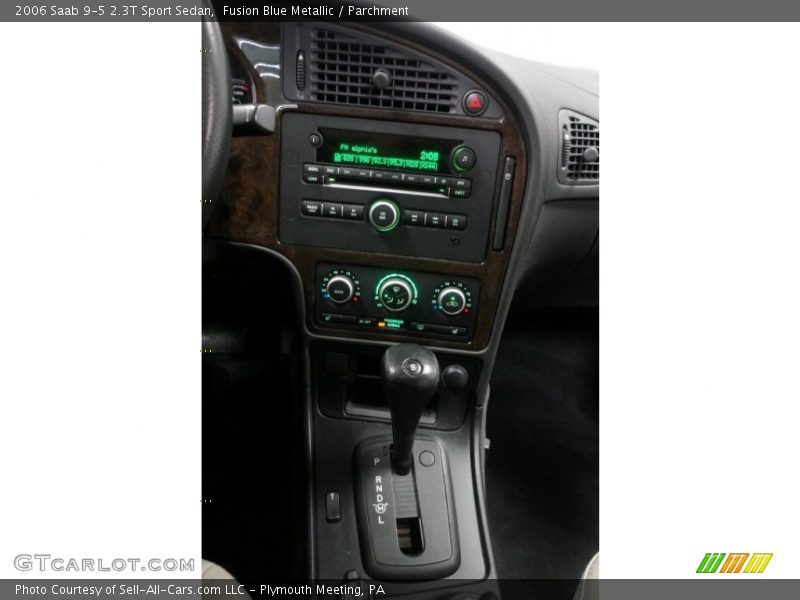 Fusion Blue Metallic / Parchment 2006 Saab 9-5 2.3T Sport Sedan